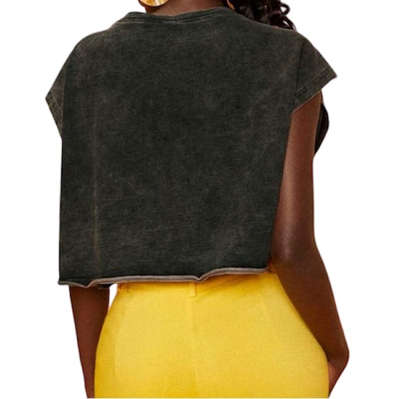 [SHEIN] Graphic Print Crop Top - Picture 2 of 4